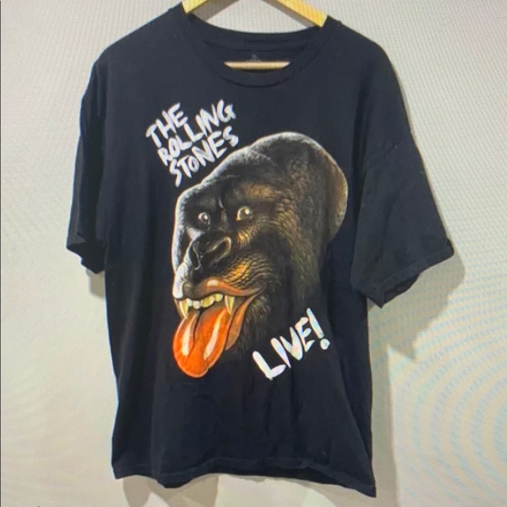 The Rolling Stones Live Black T-Shirt